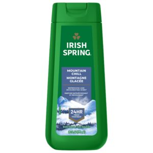 Irish Spring Mountain Chill Moisturizing Body Wash for Men, 24-Hour Fresh, Face and Body Wash, Men’s Body Wash, Biodegradable Ingredients, Paraben Free, Cool Fresh Scent, 20 fl oz Bottle - Image 13