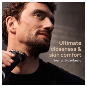 Braun Series 9 PRO+ Electric Shaver, 6in1 SmartCare Center & PowerCase, 9577cc Silver - Image 4