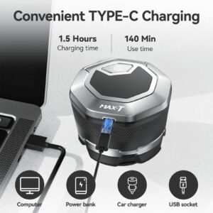 MAXT Head Shavers for Bald Men, Upgraded Single Head Magnetic Electric Razor, Wet/Dry Shaving Razor with LED Display - Image 6