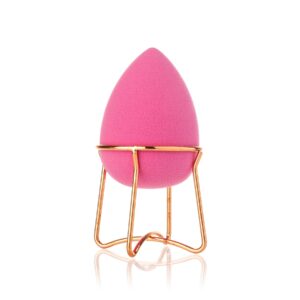 Almost Famous - Beauty Makeup Blender - Sponge with Rose Gold Stand - Image 2