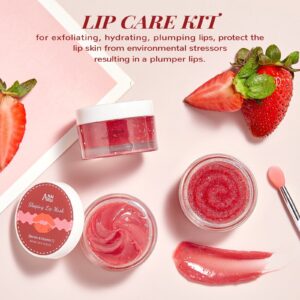 ANAiRUi Stunning Color Hydrating Frost Lip Sleeping Masks with Vitamin C, Strawberries - Image 3