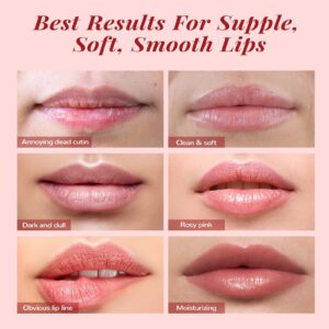 ANAiRUi Stunning Color Hydrating Frost Lip Sleeping Masks with Vitamin C, Strawberries - Image 8