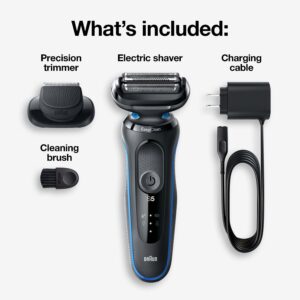 Braun Series 5 5018s Rechargeable Wet Dry Men's Electric Shaver with Charging Stand - Image 10
