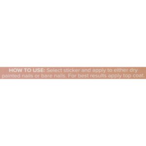 Lottie London Stick To It, Glossy Nail Sticker, Abstract, Up To 200 Stickers - Image 4