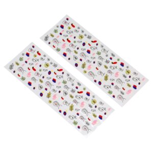 Lottie London Stick To It, Glossy Nail Sticker, Abstract, Up To 200 Stickers - Image 5