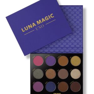 Luna Magic Shadow Makeup Palette, 12 Colors - Image 5