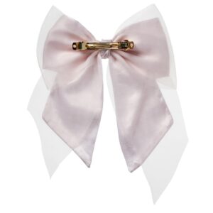 Scunci Wicked Glinda Pink Bow Barrette - Image 3