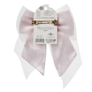 Scunci Wicked Glinda Pink Bow Barrette - Image 5