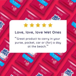 Wet Ones Antibacterial Fresh Scent Hand Wipes 20 Ct Travel Pouch, Pack of 10 (200 Wipes Total), Hypoallergenic, Kills Germs, Leaves Hands Feeling Clean - Image 6