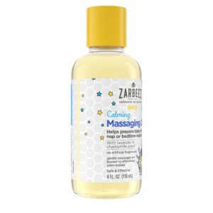 Zarbee's Baby Calming Massage Oil, Lavender & Chamomile, 4 fl oz - Image 8