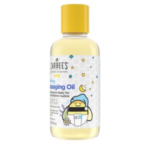 Zarbee's Baby Calming Massage Oil, Lavender & Chamomile, 4 fl oz - Image 9