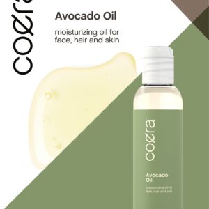 Avocado Oil 4 fl oz | Moisturizing Oil for Face, Hair and Skin | Free of Parabens, SLS, & Fragrances | by Coera - Image 7