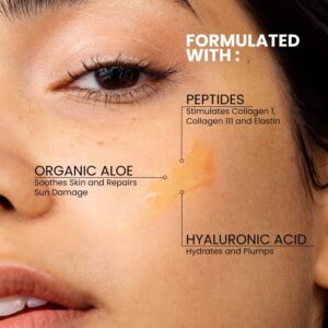 Kleem Organics Collagen Peptide Firming Serum – Anti-Aging, Hydrating, All Skin Types - Image 3