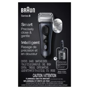 Braun Series 8 8453cc Electric Shaver for Men, 3+1 Head with Precision Trimmer - Image 8