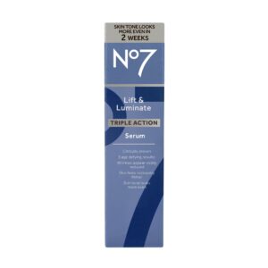 No7 Lift & Luminate Triple Action Face Serum with Collagen Peptides, All Skin Types, 1 oz - Image 9