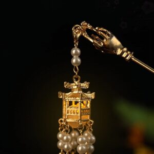 FulanDe Retro Classic Style Large Metal Hair for Women Hairpins for Thick Hair 1 pcs add 2 exchange lightbuld - Image 4