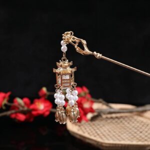 FulanDe Retro Classic Style Large Metal Hair for Women Hairpins for Thick Hair 1 pcs add 2 exchange lightbuld - Image 5