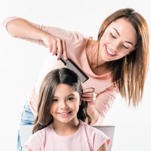 Professional Styling Comb Barber Cutting Comb Half Long Half Short Teeth - Image 4