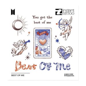 BTS (instant tattoo) Best of Me Tattoo (Official Merchandise)