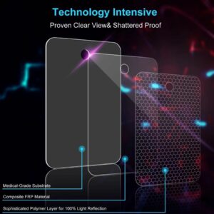 Shower Shaving Mirror Shatter Proof Makeup Mirror Home Bathroom Travel Camping - Image 4