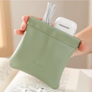 House Organization Clearance Pocket Cosmetic Bag Cosmetic Bag Bag Automatic Closing Storage Small Bag Coin Purse Lipstick Data Cable Storage Bag - Image 7