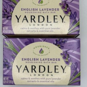 Set Of 2 Yardley English Lavender Bar Bath Soap Yardley London Bar 4.25 Oz New - Image 4