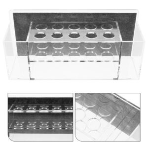 Magnetic Pen Holder Office Clear Makers Rack Makeup Brush Organizer - Image 5