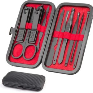 Manicure Kit, Okom Manicure Set, Mens Grooming Kit, Nail Care Set, Manicure Kit - Image 1