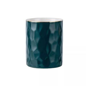 Ceramic Pen Holder Stand Cup Pencil Holder Organizer Makeup Brush Holders For...