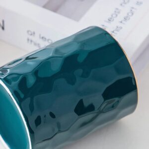 Ceramic Pen Holder Stand Cup Pencil Holder Organizer Makeup Brush Holders For... - Image 4