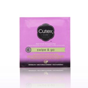 Cutex Swipe & Go Nail Polish Remover Pads, 10 Count - Pack Of 3 - Image 3