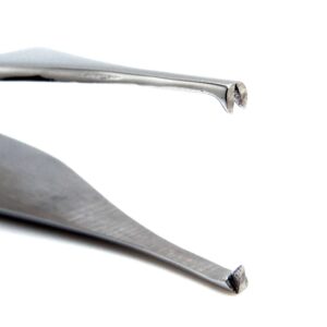 3× Premium 1X2 Rat Tooth Kocher Tweezer Adson 12Cm Dressing Forceps Steel Pliers - Image 5