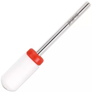 Pana 3/32" Shank Size - Ceramic White Smooth Top Large Barrel Bit Nail Drill (F) - Image 5
