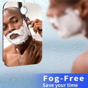 Shower Mirror Fogless For Shaving,Perfect For Shaving& Makeup,Fog Shower Mirror - Image 5
