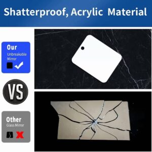 Shower Mirror Fogless For Shaving,Perfect For Shaving& Makeup,Fog Shower Mirror - Image 6