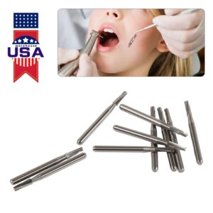 Crisp - Dental Fg-702 Tungsten Steel Carbide Burs Cone Drills For High-Speed Handpiece - Image 3