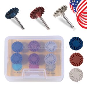 Crisp – Dental Diamond System Rubber Wheel For Rotary Grinding Polishing Disc