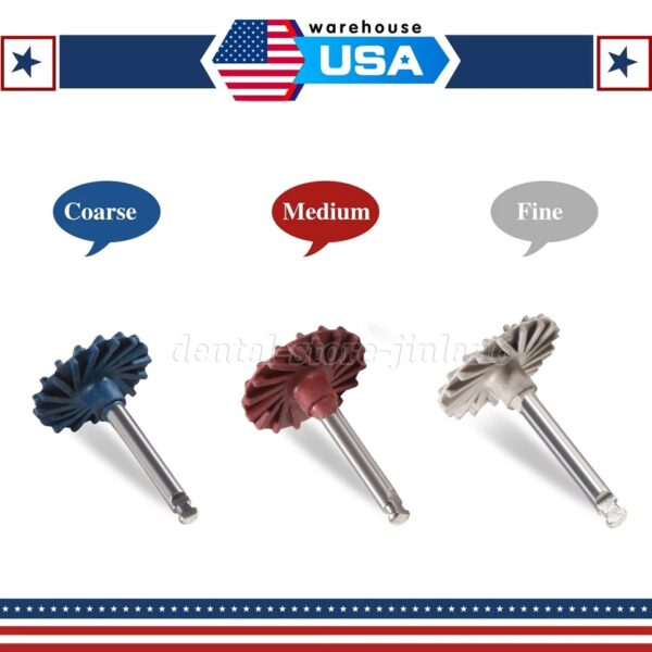 Crisp – Dental Diamond System Rubber Wheel For Rotary Grinding Polishing Disc
