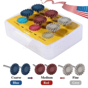 Crisp – Dental Diamond System Rubber Wheel For Rotary Grinding Polishing Disc