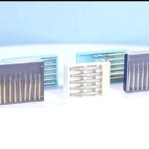 Crisp – 10Pcs Dental Tungsten Carbide Burs Fg 557 Bur Drills Friction Grip High Speed Or