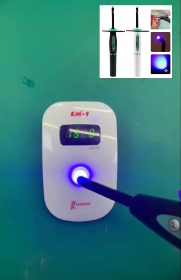 Dental Led Curing Light Lamp Wireless Cordless Resin Cure Lamp 5W 2000Mw Fda