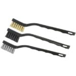 Hyde Tools 7 Inch Handle Nylon Bristle Mini Brush – 3 Pack