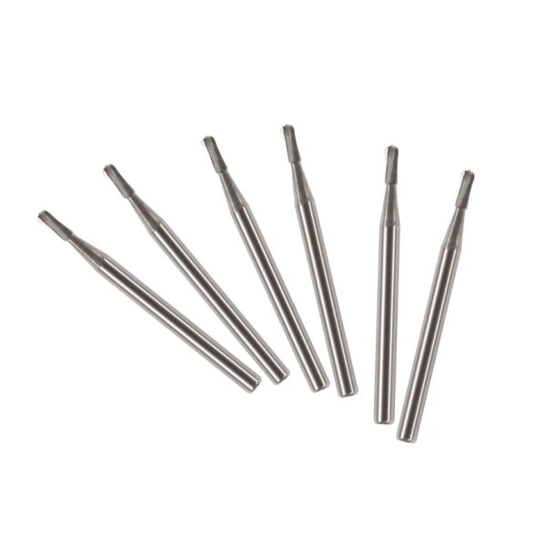 Crisp – 10X Dental Round Carbide Steel Drills Burs Fg-245 Bur For High Speed Handpiece