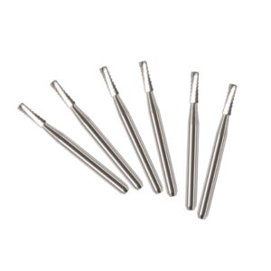 Crisp – 10*Dental Carbide Steel Bur Drills Tools For High Speed Handpiece Fg1557