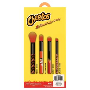 Flamin’ Hot Cheetos 4PC Cosmetic Brush set