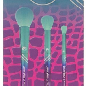 Profusion Cosmetics Jurassic World Slash. Soar. Roar! 3 PC Face & Eye Brush Set