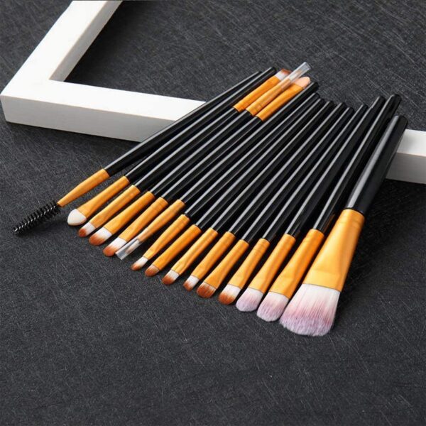 Makeup Brushes Set 20 PCS, Eyeliner Eyeshadow Blending Brush, Wool MakeUp Brush Set ,Powder Face Foundation Eyeshadow Eyeliner Lip Cosmetic Brushes