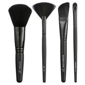 e.l.f. 11 Piece Brush Collection Includes 1 Brush Bag and 11 Makeup Brushes – 11pc
