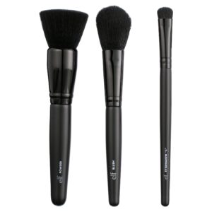 e.l.f. 11 Piece Brush Collection Includes 1 Brush Bag and 11 Makeup Brushes – 11pc