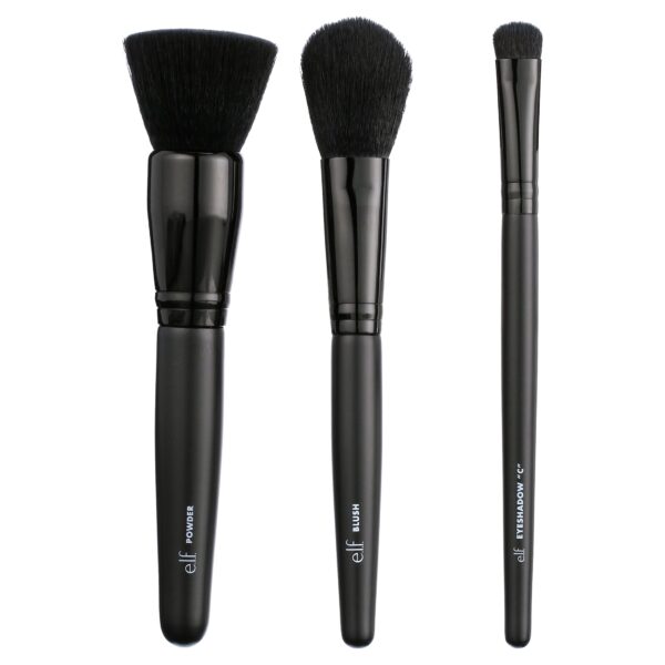 e.l.f. 11 Piece Brush Collection Includes 1 Brush Bag and 11 Makeup Brushes – 11pc